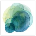 Empire Art Direct Empire Art Direct TMP-125215-3838 38 x 38 in. Evolving Planets IV Abstract Frameless Tempered Glass Panel Contemporary Wall Art TMP-125215-3838